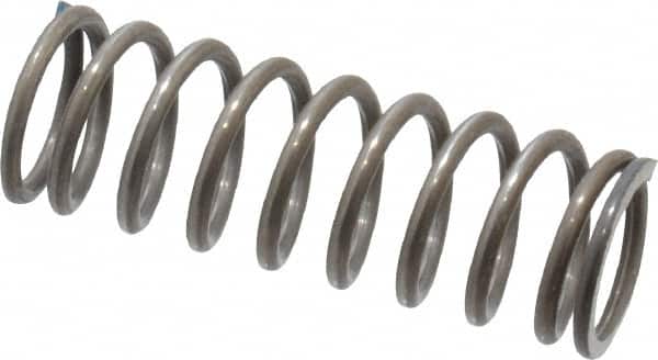 Value Collection - 0.42" OD, 0.047" Wire, 1-1/4" Free Length, Music Wire Compression Stock Springs Spring - 16.53 Lb Spring Rating - Americas Industrial Supply