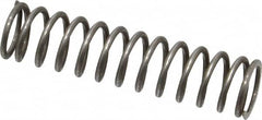 Value Collection - 0.42" OD, 0.047" Wire, 1-3/4" Free Length, Music Wire Compression Stock Springs Spring - 11.54 Lb Spring Rating - Americas Industrial Supply
