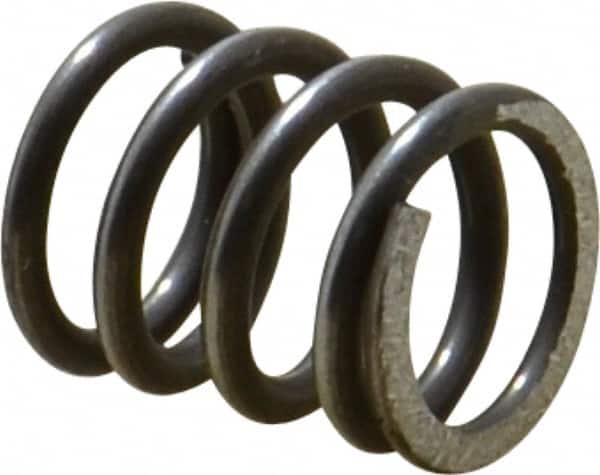 Value Collection - 0.42" OD, 0.054" Wire, 1/2" Free Length, Music Wire Compression Stock Springs Spring - 82.15 Lb Spring Rating - Americas Industrial Supply