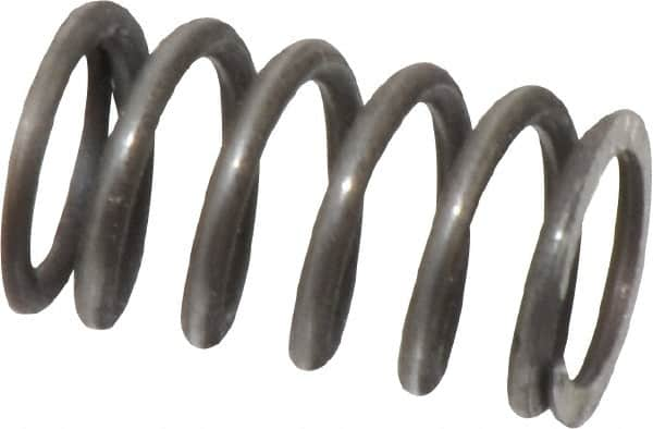 Value Collection - 0.42" OD, 0.054" Wire, 3/4" Free Length, Music Wire Compression Stock Springs Spring - 50.16 Lb Spring Rating - Americas Industrial Supply