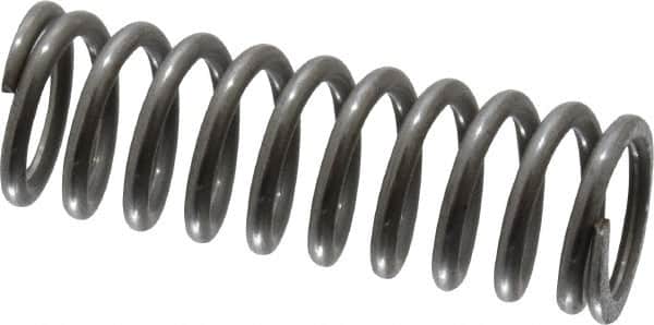 Value Collection - 0.42" OD, 0.054" Wire, 1-1/4" Free Length, Music Wire Compression Stock Springs Spring - 28.2 Lb Spring Rating - Americas Industrial Supply