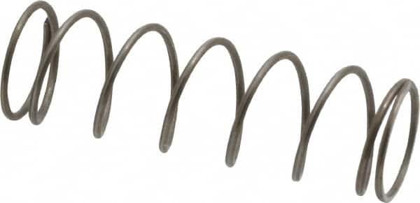 Value Collection - 0.48" OD, 0.035" Wire, 1-1/2" Free Length, Music Wire Compression Stock Springs Spring - 4.05 Lb Spring Rating - Americas Industrial Supply