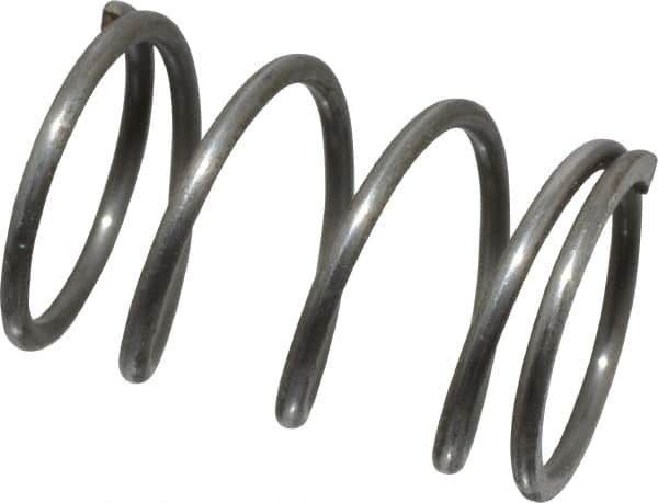 Value Collection - 0.48" OD, 0.041" Wire, 3/4" Free Length, Music Wire Compression Stock Springs Spring - 14.47 Lb Spring Rating - Americas Industrial Supply