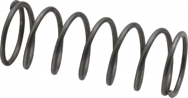 Value Collection - 0.48" OD, 0.041" Wire, 1-1/4" Free Length, Music Wire Compression Stock Springs Spring - 8.28 Lb Spring Rating - Americas Industrial Supply