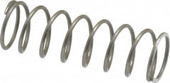 Value Collection - 0.48" OD, 0.041" Wire, 1-1/2" Free Length, Music Wire Compression Stock Springs Spring - 6.82 Lb Spring Rating - Americas Industrial Supply