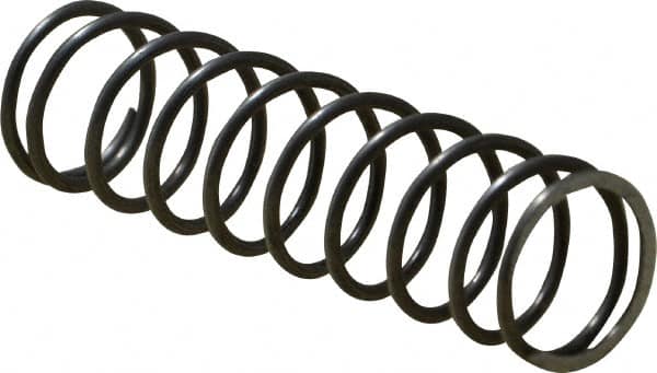 Value Collection - 0.48" OD, 0.041" Wire, 1-3/4" Free Length, Music Wire Compression Stock Springs Spring - 5.79 Lb Spring Rating - Americas Industrial Supply