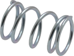Value Collection - 0.48" OD, 0.047" Wire, 3/4" Free Length, Music Wire Compression Stock Springs Spring - 23.36 Lb Spring Rating - Americas Industrial Supply