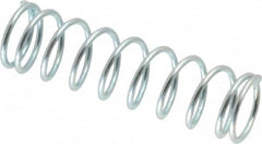 Value Collection - 0.48" OD, 0.047" Wire, 1-3/4" Free Length, Music Wire Compression Stock Springs Spring - 9.25 Lb Spring Rating - Americas Industrial Supply