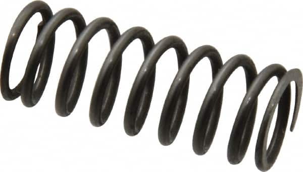 Value Collection - 0.48" OD, 0.054" Wire, 1-1/4" Free Length, Music Wire Compression Stock Springs Spring - 21.96 Lb Spring Rating - Americas Industrial Supply