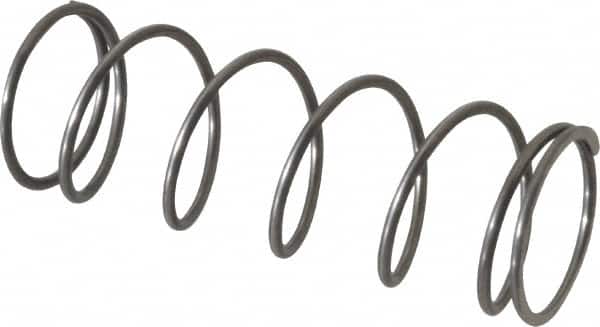 Value Collection - 0.6" OD, 0.041" Wire, 1-3/4" Free Length, Music Wire Compression Stock Springs Spring - 4.29 Lb Spring Rating - Americas Industrial Supply