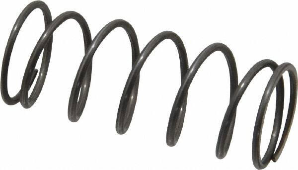 Value Collection - 0.6" OD, 0.047" Wire, 1-1/2" Free Length, Music Wire Compression Stock Springs Spring - 7.86 Lb Spring Rating - Americas Industrial Supply