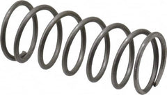 Value Collection - 0.6" OD, 0.054" Wire, 1-1/2" Free Length, Music Wire Compression Stock Springs Spring - 13.37 Lb Spring Rating - Americas Industrial Supply