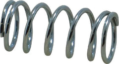 Value Collection - 0.6" OD, 0.062" Wire, 1-1/4" Free Length, Music Wire Compression Stock Springs Spring - 24.74 Lb Spring Rating - Americas Industrial Supply