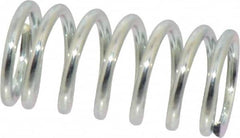 Value Collection - 0.6" OD, 0.072" Wire, 1-1/4" Free Length, Music Wire Compression Stock Springs Spring - 44.01 Lb Spring Rating - Americas Industrial Supply