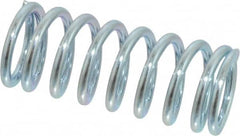 Value Collection - 0.6" OD, 0.072" Wire, 1-1/2" Free Length, Music Wire Compression Stock Springs Spring - 35.89 Lb Spring Rating - Americas Industrial Supply