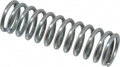Value Collection - 0.6" OD, 0.072" Wire, 2" Free Length, Music Wire Compression Stock Springs Spring - 26.22 Lb Spring Rating - Americas Industrial Supply