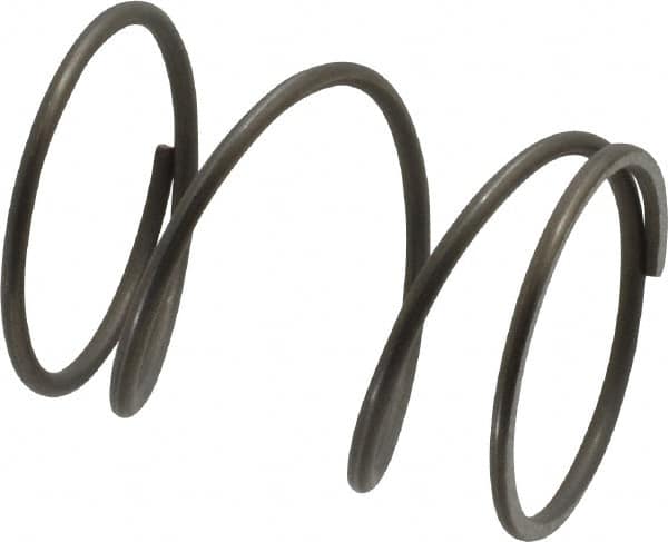Value Collection - 0.72" OD, 0.047" Wire, 1" Free Length, Music Wire Compression Stock Springs Spring - 9.56 Lb Spring Rating - Americas Industrial Supply