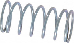 Value Collection - 0.72" OD, 0.062" Wire, 1-1/2" Free Length, Music Wire Compression Stock Springs Spring - 15.4 Lb Spring Rating - Americas Industrial Supply