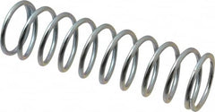 Value Collection - 0.72" OD, 0.062" Wire, 2-1/2" Free Length, Music Wire Compression Stock Springs Spring - 8.92 Lb Spring Rating - Americas Industrial Supply