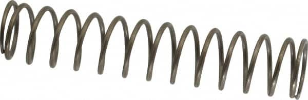 Value Collection - 0.72" OD, 0.062" Wire, 3-1/2" Free Length, Music Wire Compression Stock Springs Spring - 6.27 Lb Spring Rating - Americas Industrial Supply