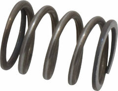 Value Collection - 0.72" OD, 0.08" Wire, 1" Free Length, Music Wire Compression Stock Springs Spring - 61.34 Lb Spring Rating - Americas Industrial Supply