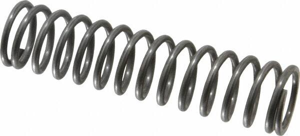 Value Collection - 0.72" OD, 0.08" Wire, 3" Free Length, Music Wire Compression Stock Springs Spring - 18.14 Lb Spring Rating - Americas Industrial Supply