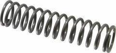 Value Collection - 0.72" OD, 0.08" Wire, 3" Free Length, Music Wire Compression Stock Springs Spring - 18.14 Lb Spring Rating - Americas Industrial Supply