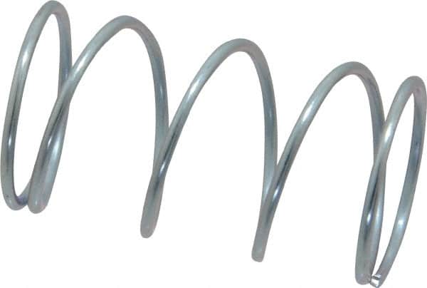 Value Collection - 0.85" OD, 0.054" Wire, 1-1/2" Free Length, Music Wire Compression Stock Springs Spring - 7.83 Lb Spring Rating - Americas Industrial Supply