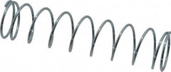 Value Collection - 0.85" OD, 0.054" Wire, 3-1/2" Free Length, Music Wire Compression Stock Springs Spring - 3.21 Lb Spring Rating - Americas Industrial Supply