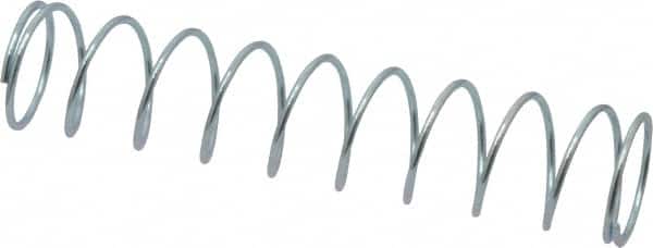 Value Collection - 0.85" OD, 0.054" Wire, 4" Free Length, Music Wire Compression Stock Springs Spring - 2.8 Lb Spring Rating - Americas Industrial Supply