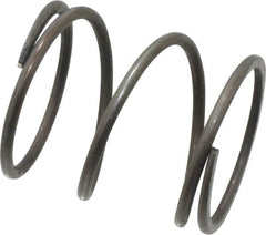 Value Collection - 0.85" OD, 0.062" Wire, 1" Free Length, Music Wire Compression Stock Springs Spring - 19.1 Lb Spring Rating - Americas Industrial Supply