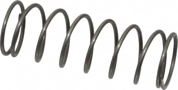 Value Collection - 0.85" OD, 0.062" Wire, 2-1/2" Free Length, Music Wire Compression Stock Springs Spring - 7.04 Lb Spring Rating - Americas Industrial Supply