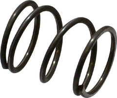 Value Collection - 0.85" OD, 0.072" Wire, 1" Free Length, Music Wire Compression Stock Springs Spring - 31.91 Lb Spring Rating - Americas Industrial Supply