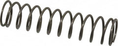 Value Collection - 0.85" OD, 0.072" Wire, 3-1/2" Free Length, Music Wire Compression Stock Springs Spring - 8.14 Lb Spring Rating - Americas Industrial Supply