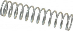 Value Collection - 0.85" OD, 0.08" Wire, 3-1/2" Free Length, Music Wire Compression Stock Springs Spring - 11.63 Lb Spring Rating - Americas Industrial Supply
