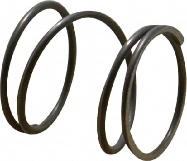 Value Collection - 0.975" OD, 0.062" Wire, 1" Free Length, Music Wire Compression Stock Springs Spring - 15.94 Lb Spring Rating - Americas Industrial Supply