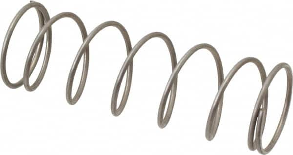 Value Collection - 0.975" OD, 0.062" Wire, 3" Free Length, Music Wire Compression Stock Springs Spring - 4.85 Lb Spring Rating - Americas Industrial Supply