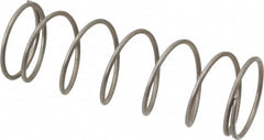 Value Collection - 0.975" OD, 0.062" Wire, 3" Free Length, Music Wire Compression Stock Springs Spring - 4.85 Lb Spring Rating - Americas Industrial Supply