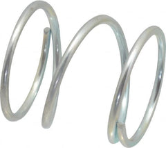 Value Collection - 0.975" OD, 0.072" Wire, 1" Free Length, Music Wire Compression Stock Springs Spring - 26.32 Lb Spring Rating - Americas Industrial Supply