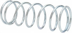Value Collection - 0.975" OD, 0.072" Wire, 2-1/2" Free Length, Music Wire Compression Stock Springs Spring - 9.56 Lb Spring Rating - Americas Industrial Supply