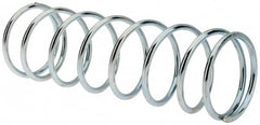 Value Collection - 0.975" OD, 0.072" Wire, 3" Free Length, Music Wire Compression Stock Springs Spring - 7.89 Lb Spring Rating - Americas Industrial Supply