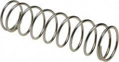 Value Collection - 0.975" OD, 0.072" Wire, 3-1/2" Free Length, Music Wire Compression Stock Springs Spring - 6.71 Lb Spring Rating - Americas Industrial Supply