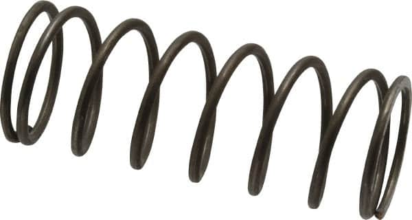 Value Collection - 0.975" OD, 0.08" Wire, 2-1/2" Free Length, Music Wire Compression Stock Springs Spring - 13.57 Lb Spring Rating - Americas Industrial Supply