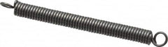 Made in USA - 1/8" OD, 4.76 Lb Max Load, 2.05" Max Ext Len, 0.023" Wire Diam Spring - 7.1 Lb/In Rating, 0.92 Lb Init Tension, 1-1/2" Free Length - Americas Industrial Supply