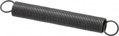 Made in USA - 5/16" OD, 5.16 Lb Max Load, 6.22" Max Ext Len, 0.032" Wire Diam Spring - 1.19 Lb/In Rating, 0.72 Lb Init Tension, 2-1/2" Free Length - Americas Industrial Supply