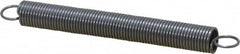 Made in USA - 5/16" OD, 6.39 Lb Max Load, 6.55" Max Ext Len, 0.035" Wire Diam Spring - 1.51 Lb/In Rating, 1 Lb Init Tension, 3" Free Length - Americas Industrial Supply