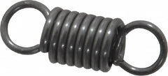 Made in USA - 5/16" OD, 14.4 Lb Max Load, 1.2" Max Ext Len, 0.047" Wire Diam Spring - 54.01 Lb/In Rating, 3.2 Lb Init Tension, 1" Free Length - Americas Industrial Supply