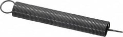 Made in USA - 3/8" OD, 4.02 Lb Max Load, 9.53" Max Ext Len, 0.032" Wire Diam Spring - 0.53 Lb/In Rating, 0.5 Lb Init Tension, 3" Free Length - Americas Industrial Supply