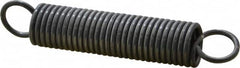 Made in USA - 5/8" OD, 33.56 Lb Max Load, 5.48" Max Ext Len, 0.08" Wire Diam Spring - 13.4 Lb/In Rating, 7 Lb Init Tension, 3-1/2" Free Length - Americas Industrial Supply