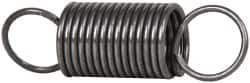 Made in USA - 3/4" OD, 20.24 Lb Max Load, 4.26" Max Ext Len, 0.072" Wire Diam Spring - 9.61 Lb/In Rating, 3.25 Lb Init Tension, 2-1/2" Free Length - Americas Industrial Supply